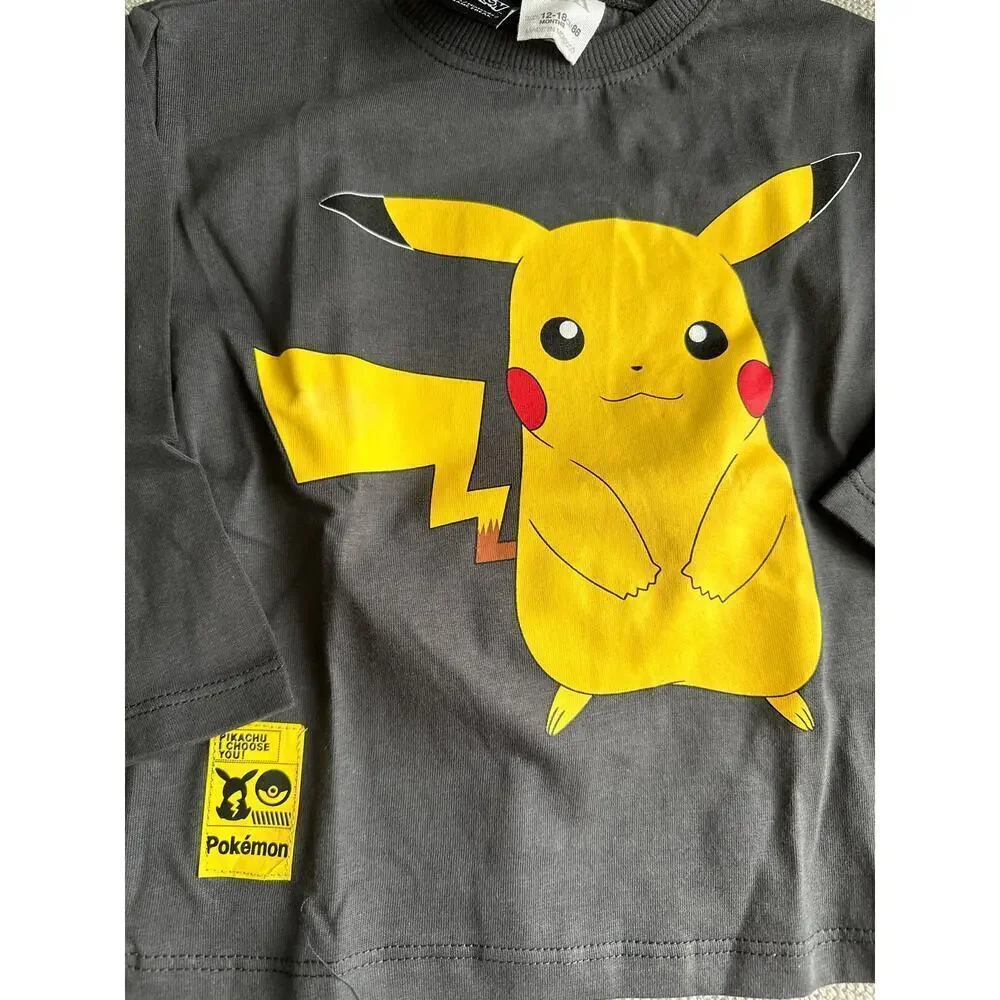 Zara PIKACHU‎ POKÉMON T-SHIRT 12-18 Months